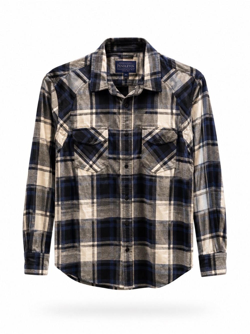 American Rag Caribean Nights Plaid Button Down Shirt Men's Size M - NWT